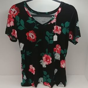 Apt 9 flower blouse